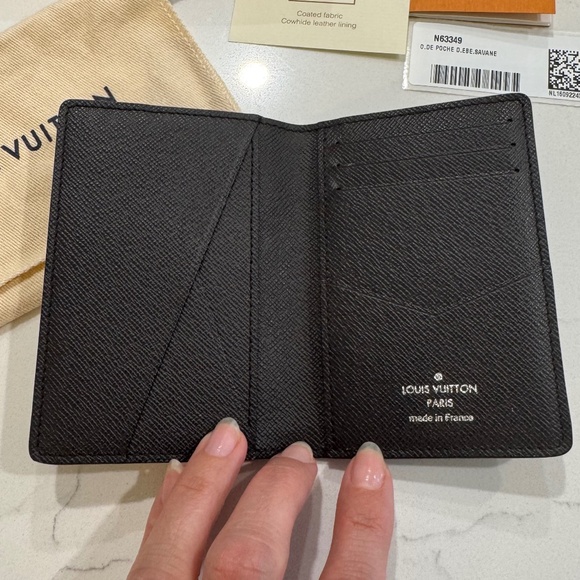 Louis Vuitton x Chapman Brothers Rhino Brown Damier Logo Pocket Organizer Wallet - Picture 4 of 11